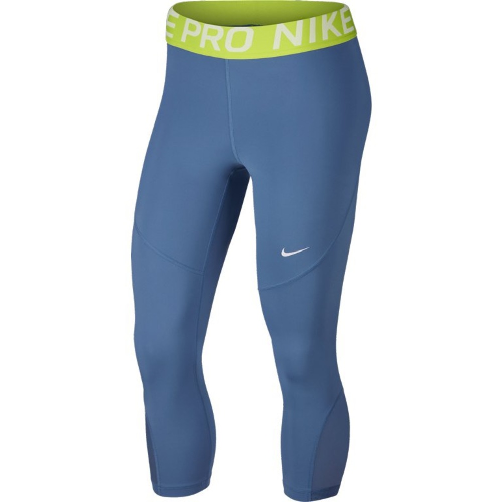 Nike Pro Crop Tights Indigo Storm